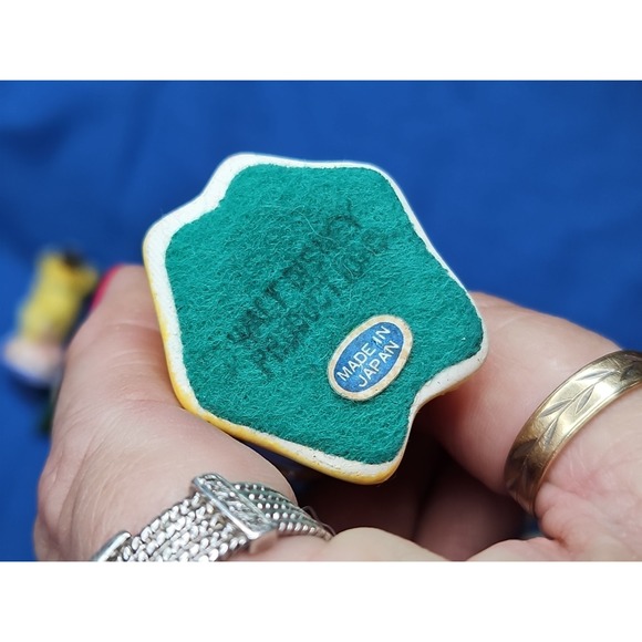 Vintage Snow White & Seven Dwarfs Porcelain Figurine Mini Walt Disney Japan Set - Picture 9 of 10